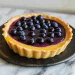Blueberry–Lemon Curd Tart