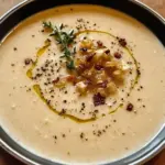 Caramelized Onion Roasted Garlic Bisque