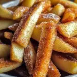 Cinnamon Sugar Apple Fries