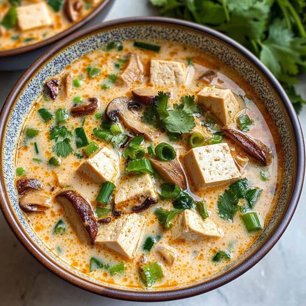 Coconut Tofu Soup