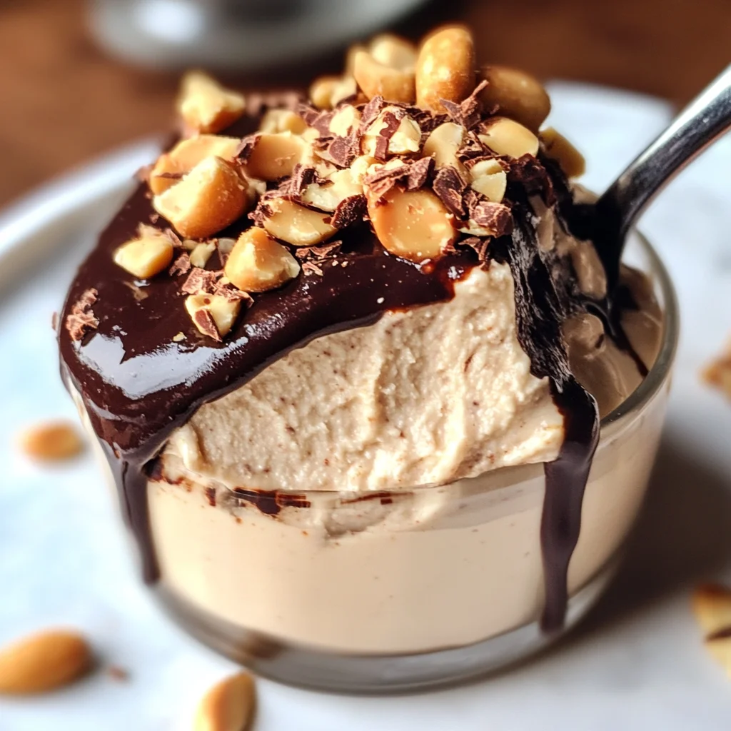 Cottage Cheese Peanut Butter Mousse