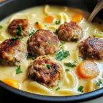 Cozy Swedish Meatball Soup Recipe