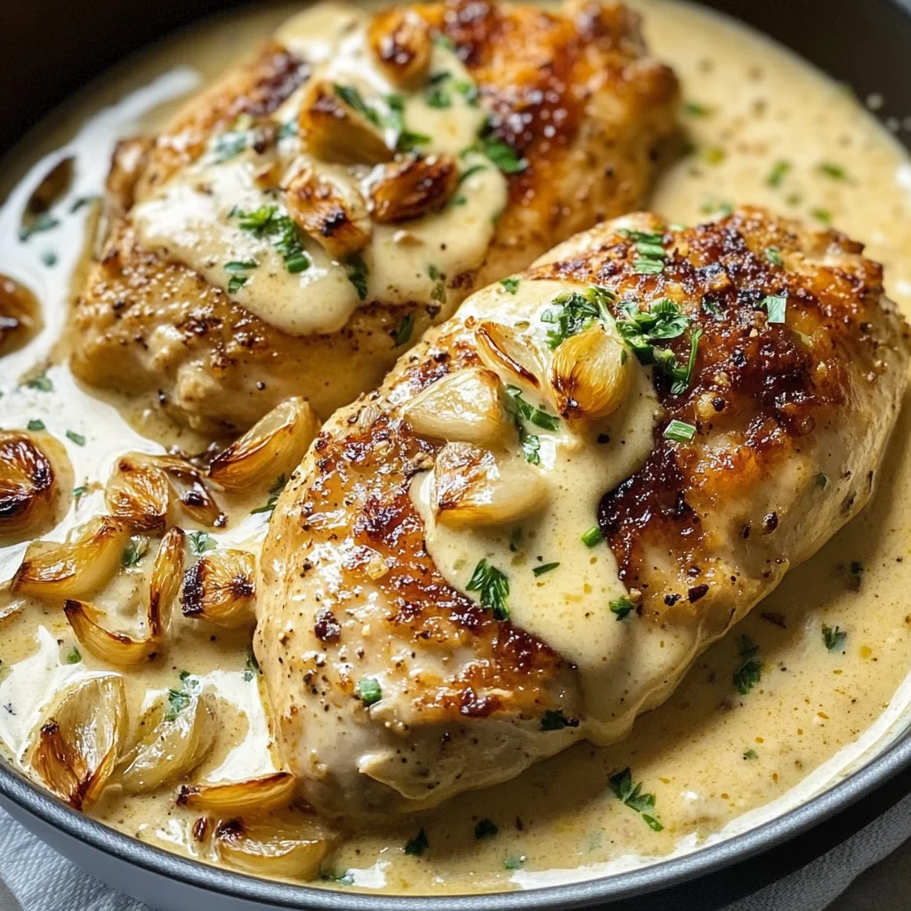 Creamy Garlic Chicken