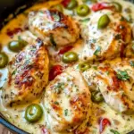 Creamy Pepperoncini Chicken Skillet Recipe - Quick & Easy