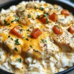 Creamy Smothered Chicken and Rice