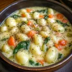 Creamy Vegetarian Gnocchi Soup