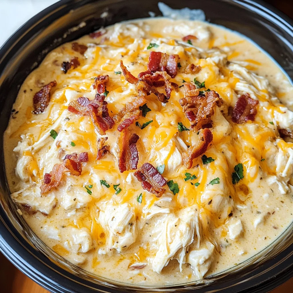 Crockpot Crack Chicken