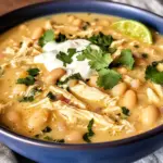 Crockpot Creamy White Chicken Chili