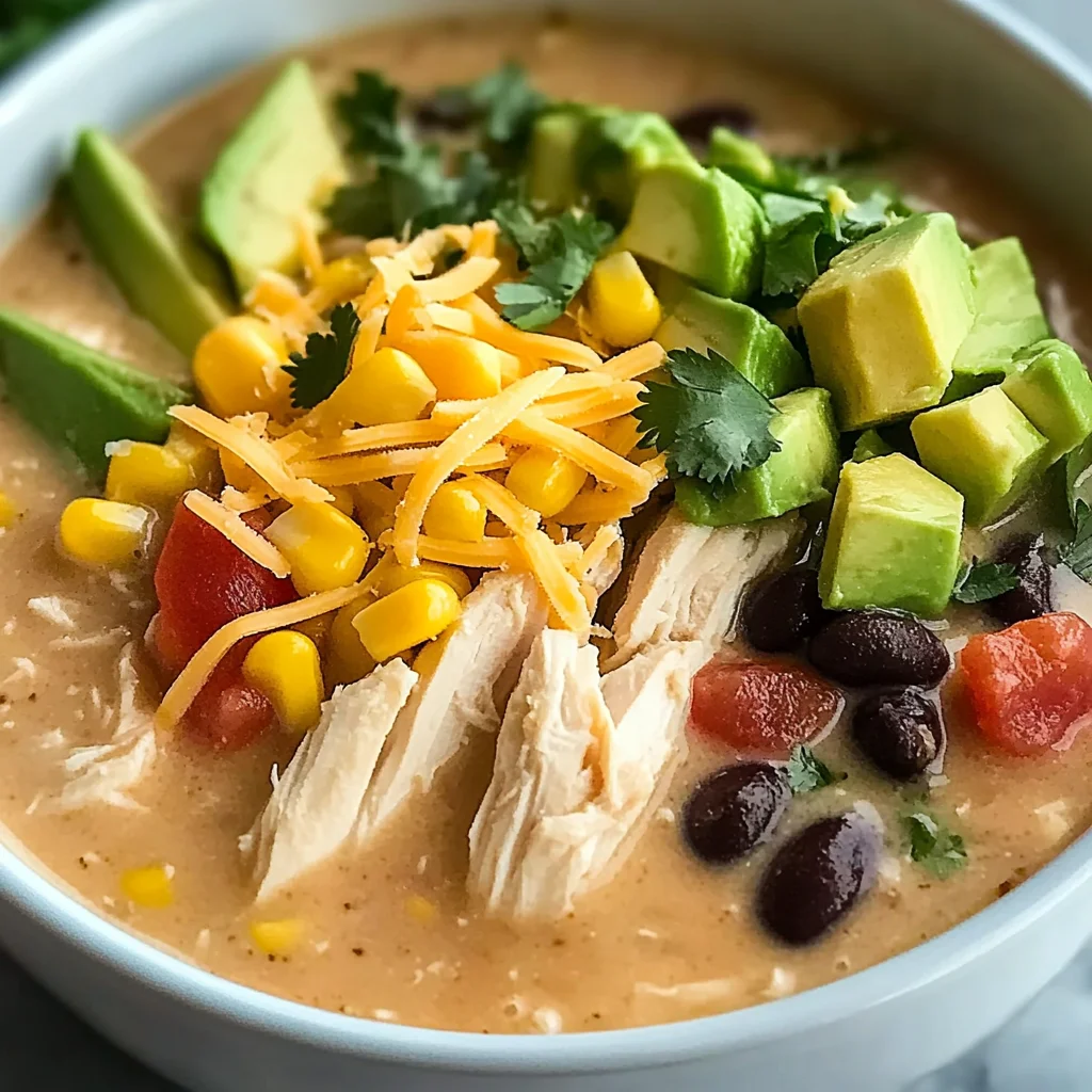 Crockpot White Chicken Chili – Easy, Creamy & Hearty