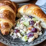 Croissant Chicken Salad Sandwiches