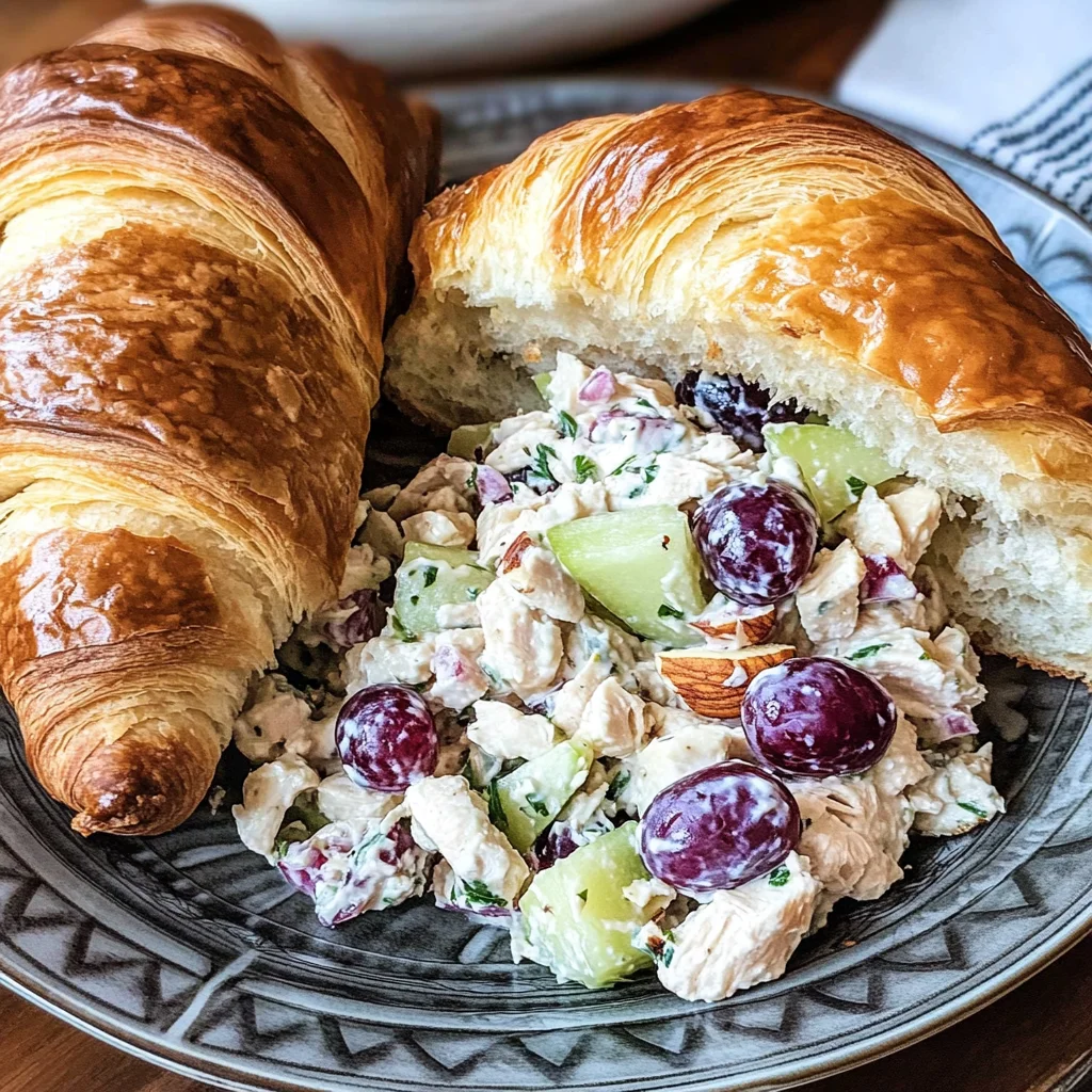 Croissant Chicken Salad Sandwiches
