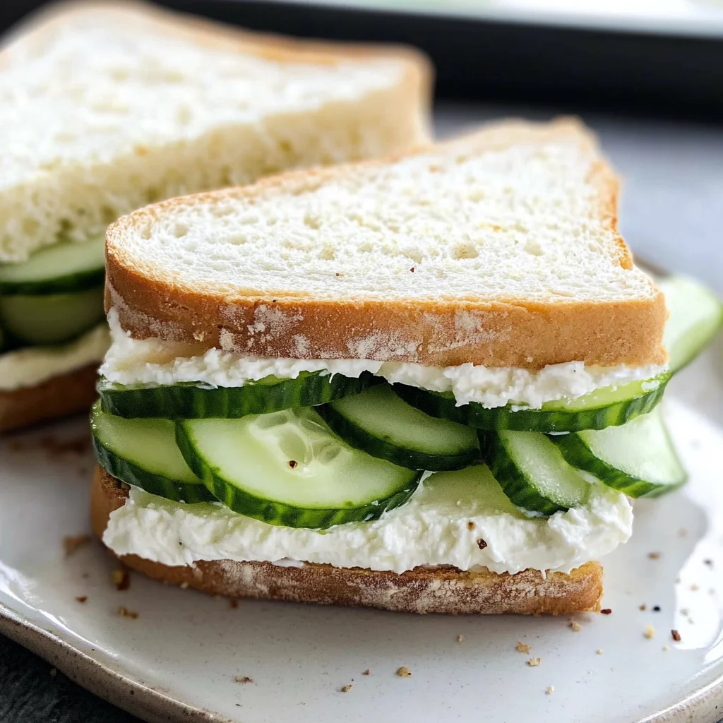 Cucumber Sandwich Recipe
