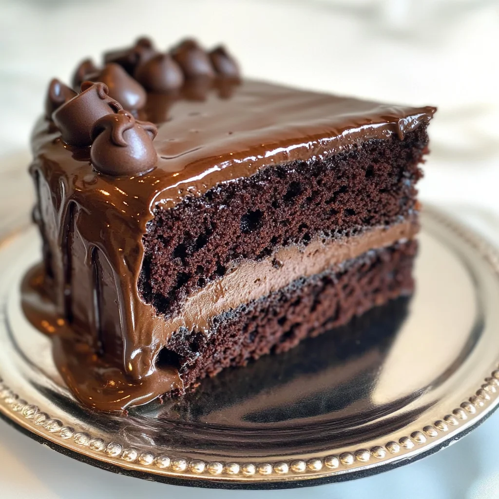 Famous Brick Street Chocolate Cake