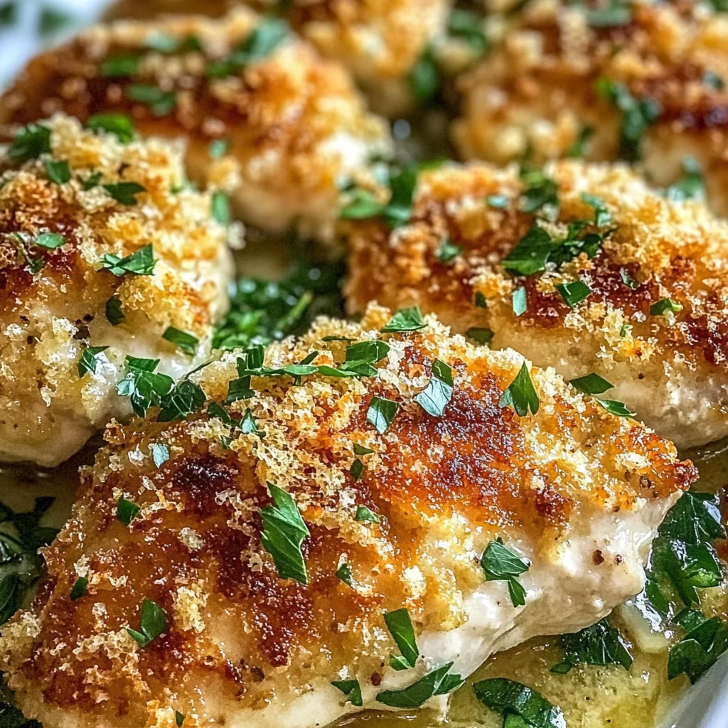 Garlic Parmesan Chicken Bake