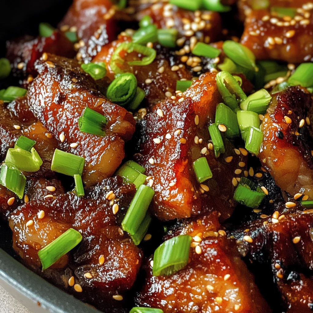 Healthy Korean beef Belly Skillet