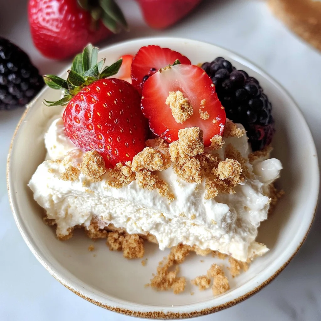 High Protein Cheesecake Fluff