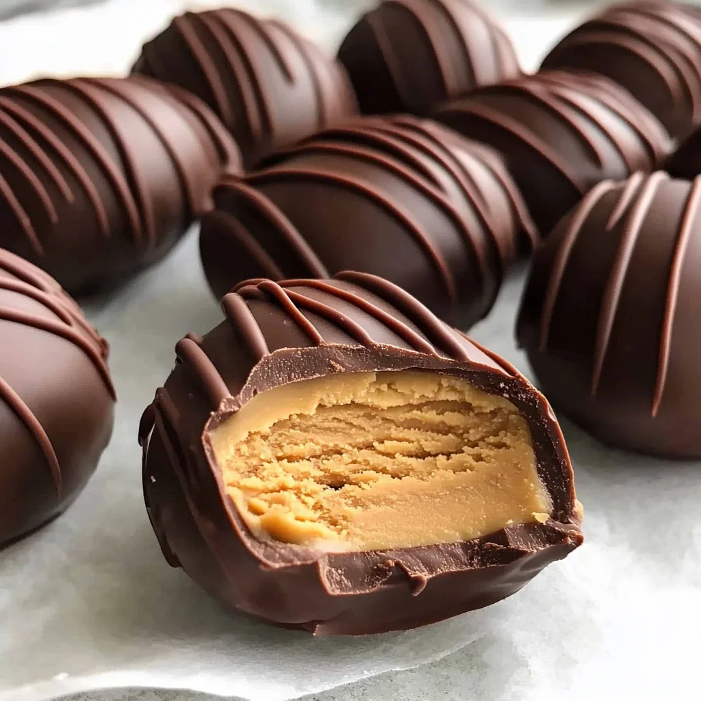Homemade Healthy Peanut Butter Eggs