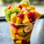 Homemade Tropical Fruit Cups