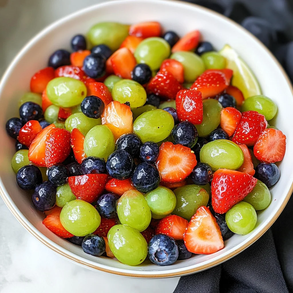Honey Lime Fruit Salad