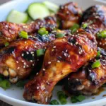 Kalbi Chicken Legs in Air Fryer