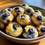 Lemon Blueberry Cottage Cheese Protein Bites