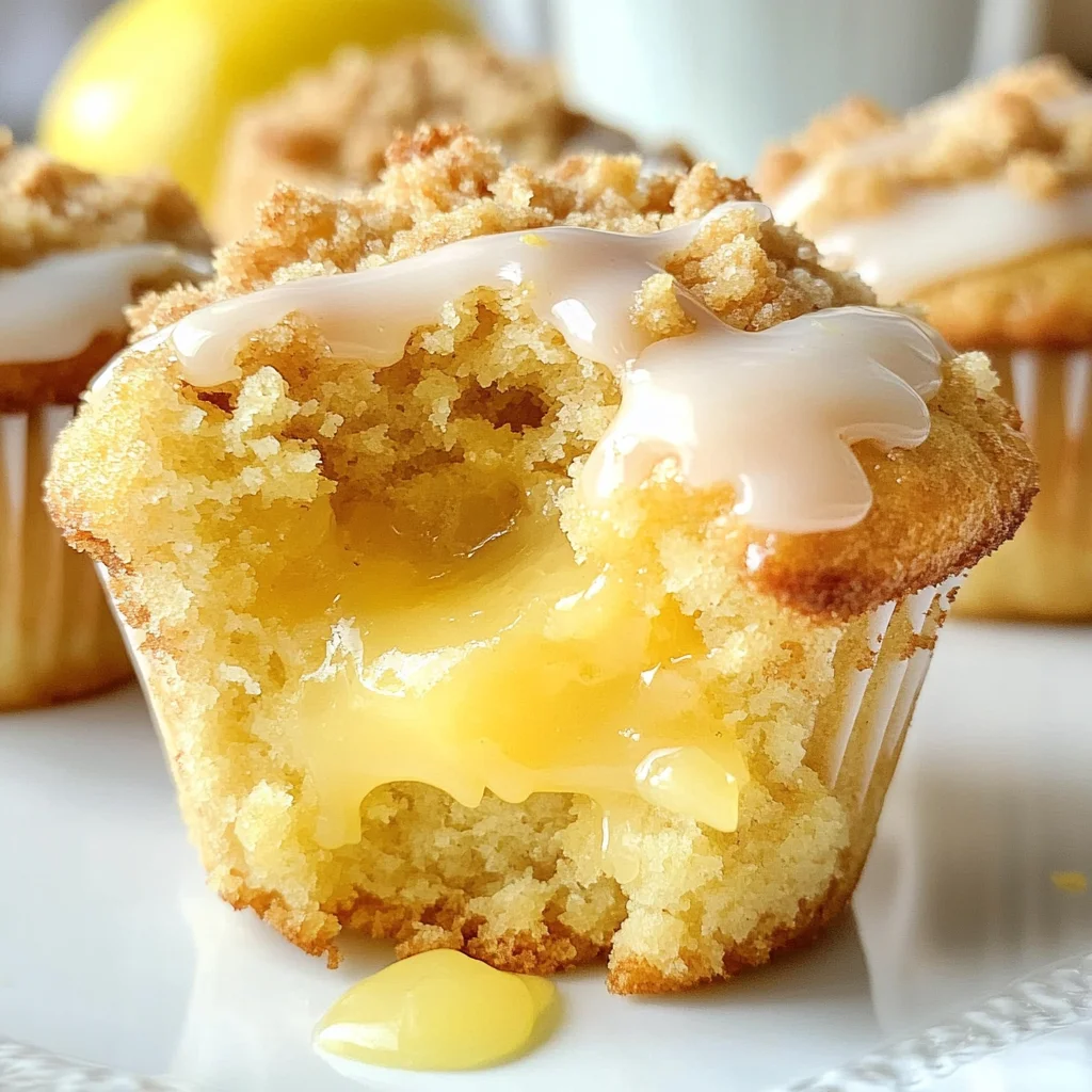 Lemon Curd Muffins