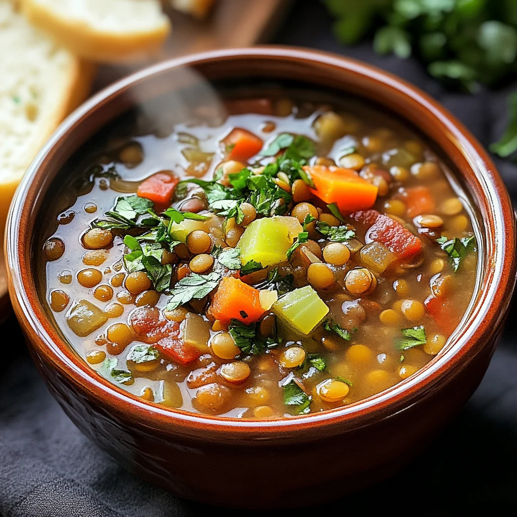 Mediterranean Lentil Soup