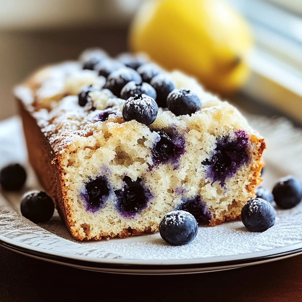 Mother's Day Lemon Blueberry Bread