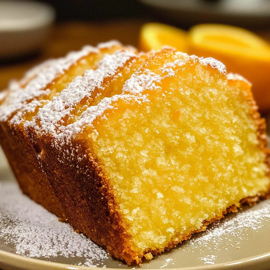 Orange Loaf Cake