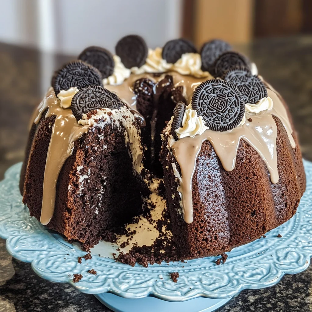 Oreo Bundt Cake