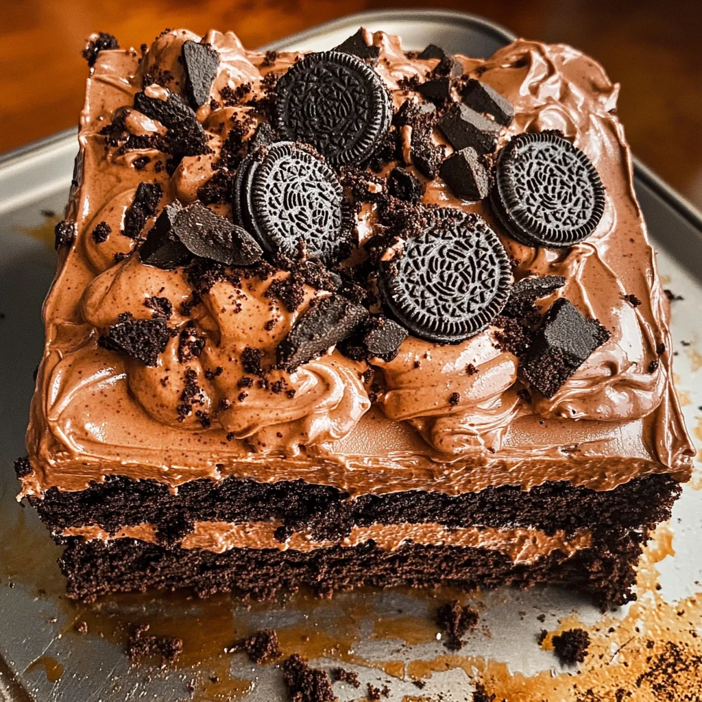 Oreo Dirt Cake