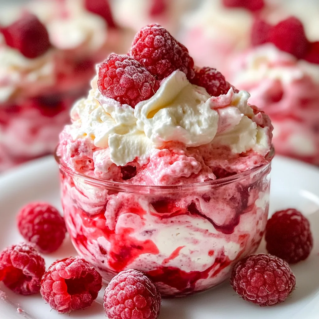 Raspberry Fool with Whipped Mascarpone