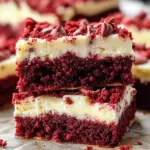 Red Velvet Gooey Bars