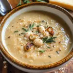 Rosemary Roasted Garlic Bean Soup