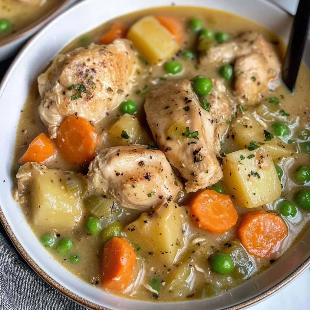 Slow Cooker Chicken Stew