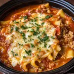 Slow Cooker Lasagna Soup