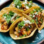 Spicy Hatch Chili Chicken Mini Tacos
