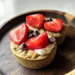 Strawberry Banana Oatmeal Muffins