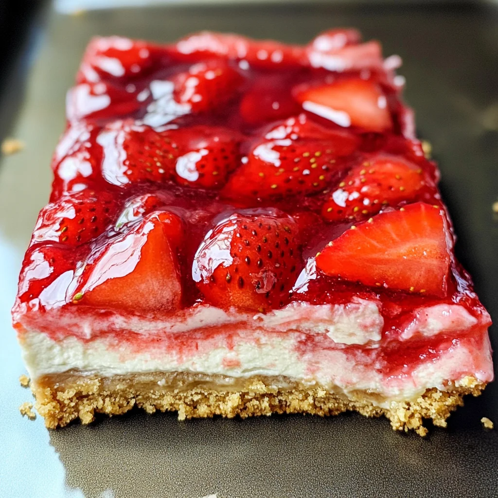 Strawberry Cheesecake Bars