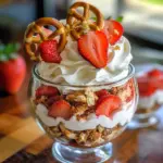 Strawberry Pretzel Salad Parfaits