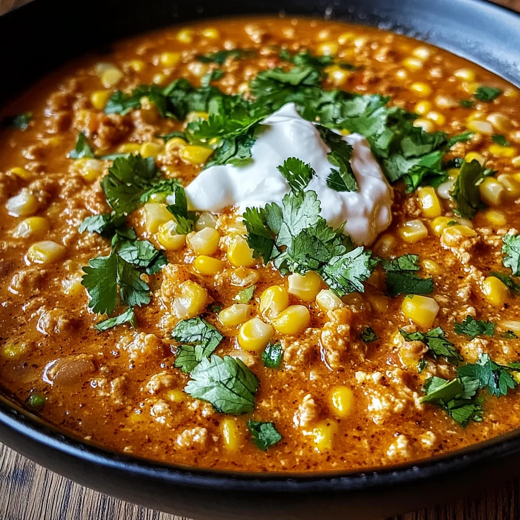 Street Corn Chicken Chili Recipe