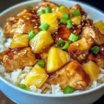 Sweet and Savory Pineapple Chicken and Rice