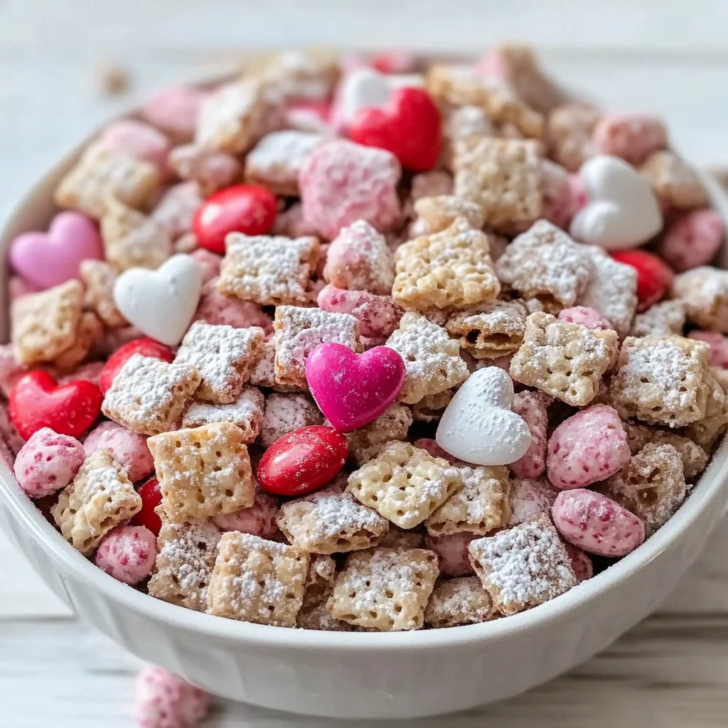 Valentine’s Day Muddy Buddies