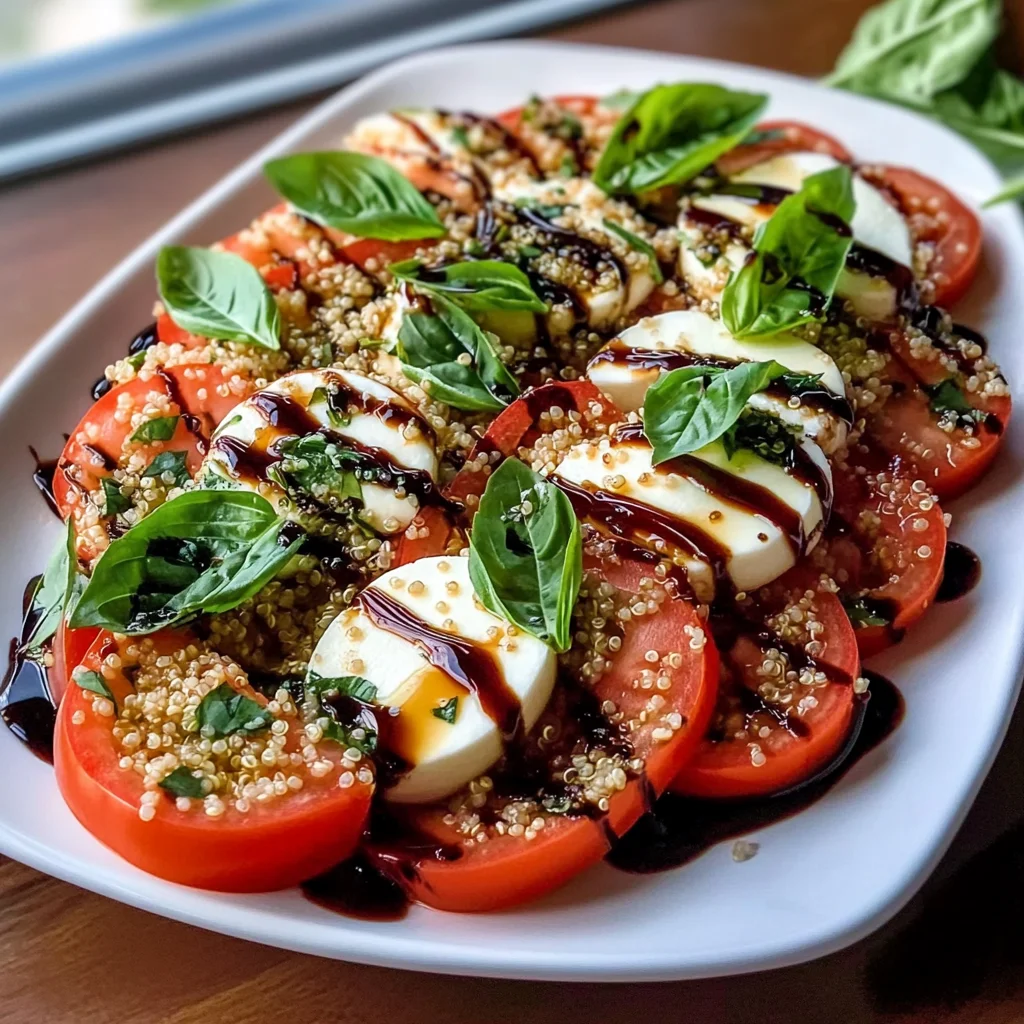 Caprese Quinoa Salad