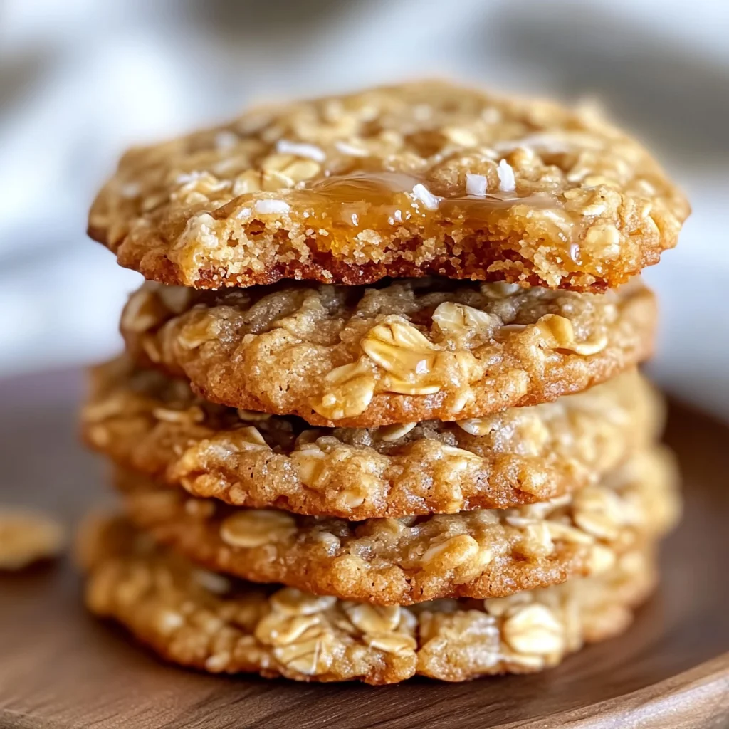 Delicious Honey Oatmeal Cookies